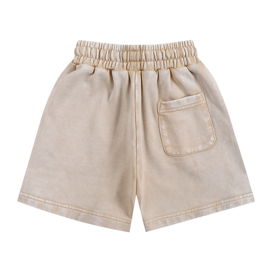 Snow Washed Kids' Shorts - Khaki