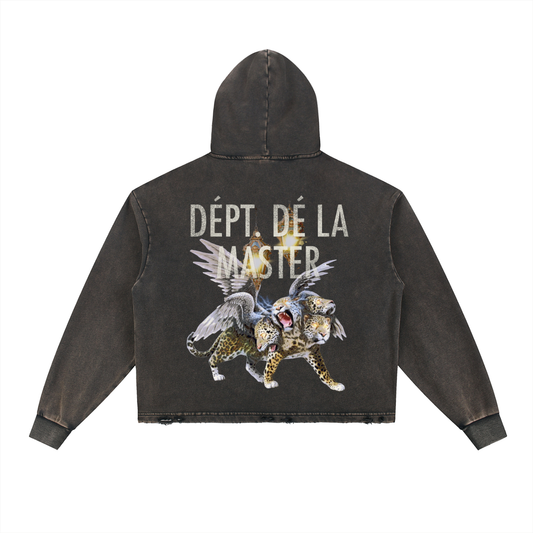 Dépt. Dé la Master Vintage Hoodie - Black
