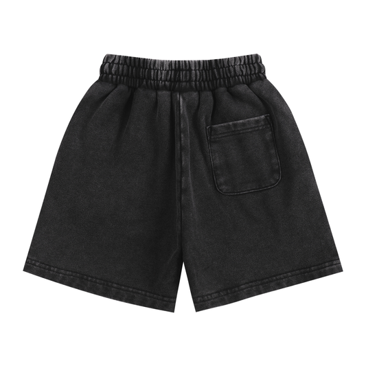 Snow Washed Kids' Shorts - Black