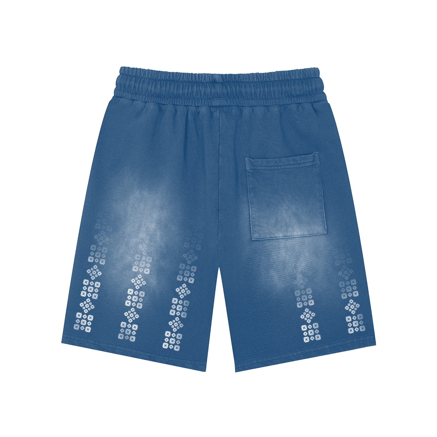 Matrix Washed Shorts - Blue