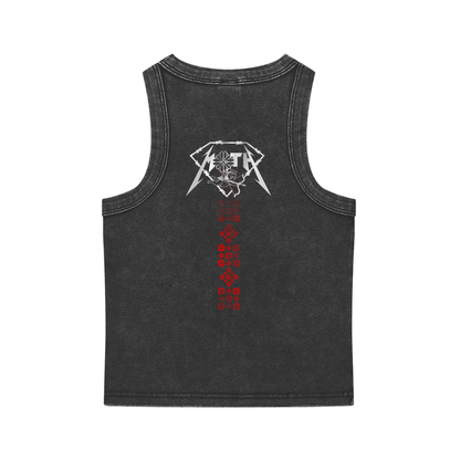 Vail rocker Women’s Snow Washed Tank Top - Black