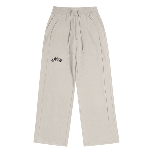 MOTH: Straight Leg Pants -  Apricot