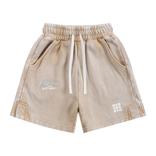 Snow Washed Kids' Shorts - Khaki