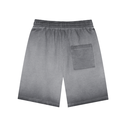 Moth: Reverse Dyed Sweatshorts - Grey