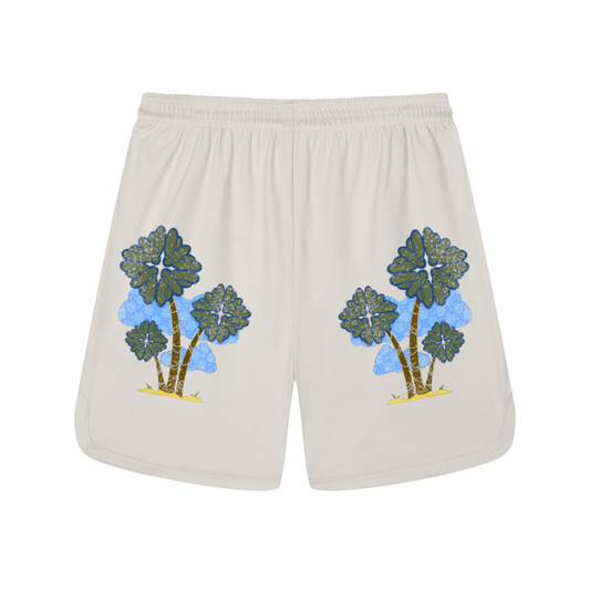 Sunshine from Florida Mesh-Lined Quick-Dry Performance Shorts - Natural