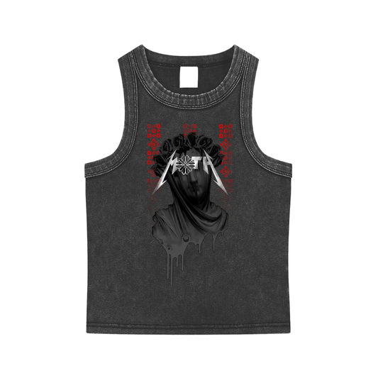 Vail rocker Women’s Snow Washed Tank Top - Black