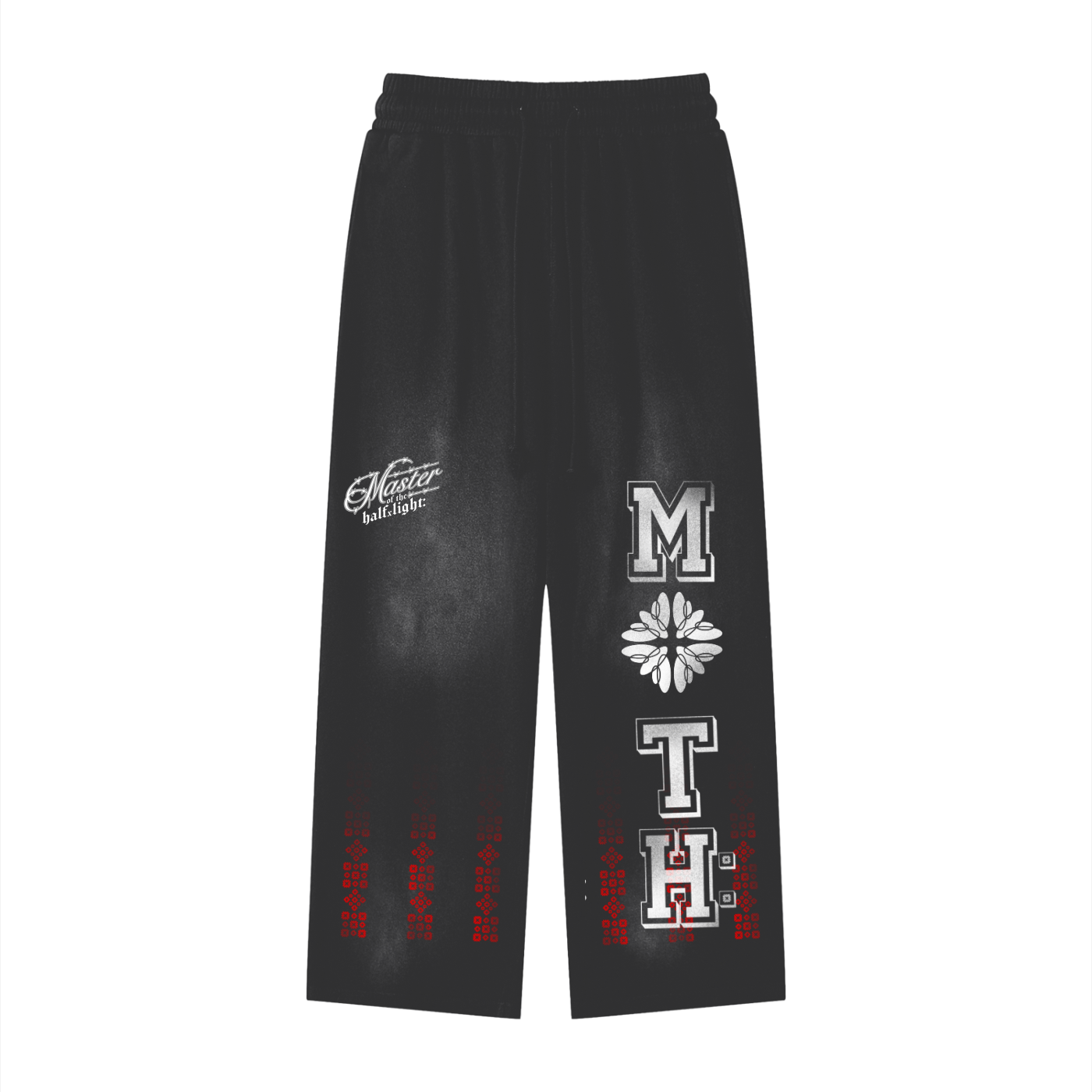 Matrix Wash Loose fit Sweatpants - Black