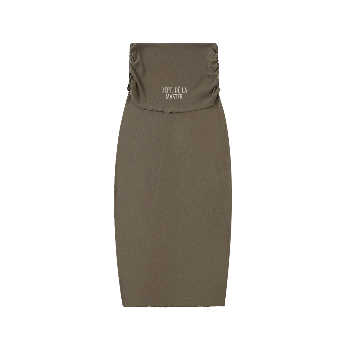Dépt. Dé La Master Women’s Straight Hip-Hugging Slim Maxi Skirt - Coffee