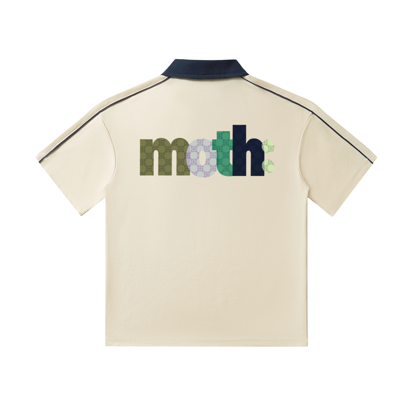 M.O.T.H Collar Short-Sleeve Polo Shirt - Mild Apricot