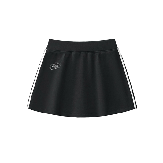 Women’s Taped Cooling Performance Short Skirt- Black