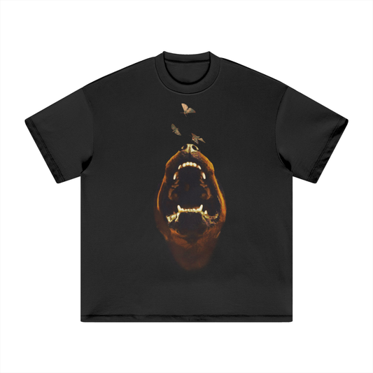 The Big Dog Heavyweight Earth Tone T-Shirt - Black