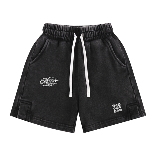 Snow Washed Kids' Shorts - Black