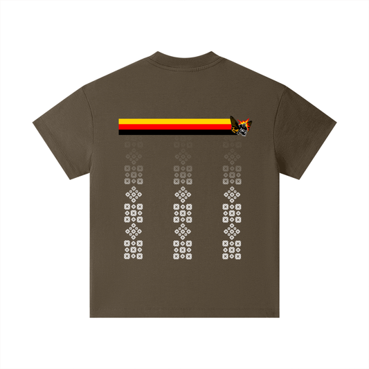 Kids’ Master Lanes Pure Cotton Essential T-Shirt - Brown