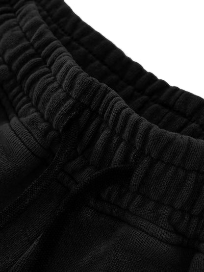 Women’s Snow Washed Raw Edge Drawstring Shorts